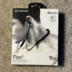 Flex2 Black Wireless Earphones